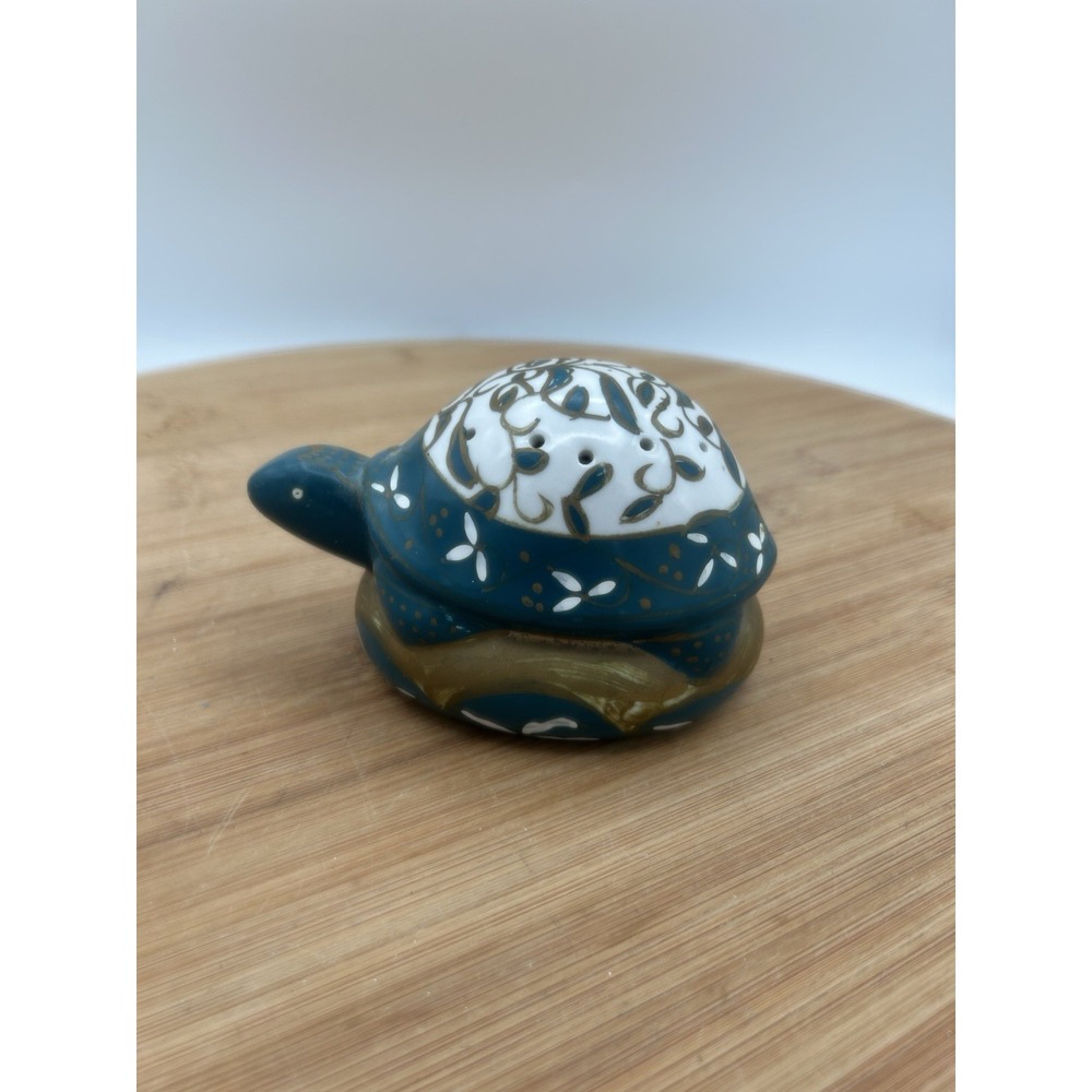 Elizabeth‎ Arden 1991 Turtle Porcelain Shaker Royal Forest Treasures